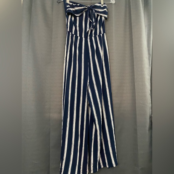 striped jumpsuit - Picture 5 of 6